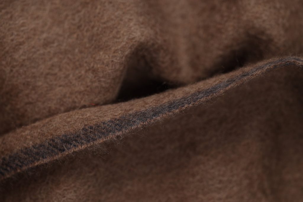 Cashmere Scarf Brown with Black