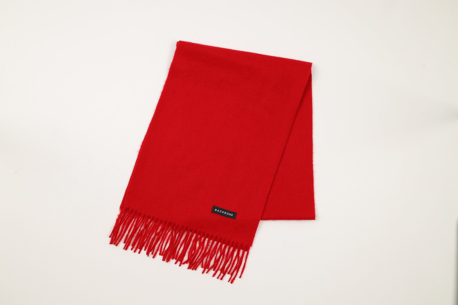 Cashmere Scarf Small Raspberry red